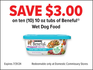 SAVE $3.00 on Beneful® Wet Dog Food