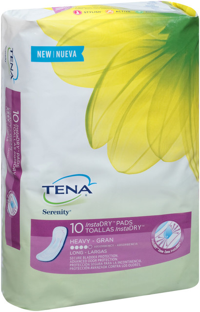 Tena® Serenity® InstaDry™ Heavy Long Pads